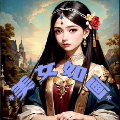 美女如画笑颜开